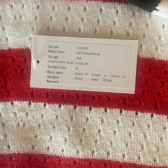 Rare Knit Midi Dress Sample Prototype Similar to De Loreta Rocoto Size M - Picture 8 of 8